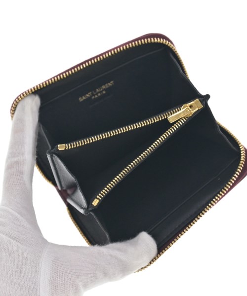 SAINT LAURENT PARIS（サンローランパリ）財布・コインケース 赤 サイズ:- レディース/2200710978325