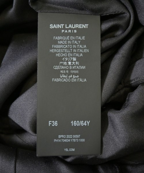 SAINT LAURENT PARIS（サンローランパリ）ショートパンツ 黒 サイズ:36(XS位) レディース/2200711160187