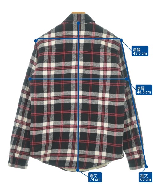 SAINT LAURENT PARIS（サンローランパリ）カジュアルシャツ 黒 サイズ:XS メンズ/2200712453011