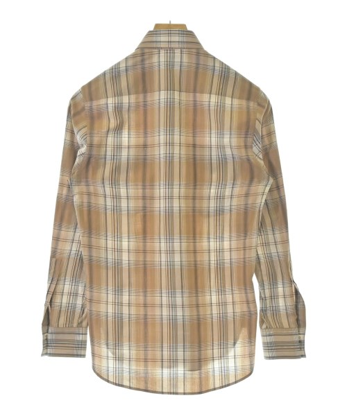 SAINT LAURENT PARIS（サンローランパリ）カジュアルシャツ 茶 サイズ:36(XS位) メンズ/2200711377073