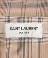 SAINT LAURENT PARIS（サンローランパリ）カジュアルシャツ 茶 サイズ:36(XS位) メンズ/2200711377073