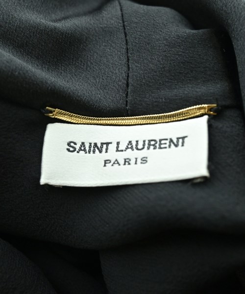 SAINT LAURENT PARIS（サンローランパリ）ブラウス 黒 サイズ:34(XXS位) レディース/2200714216034