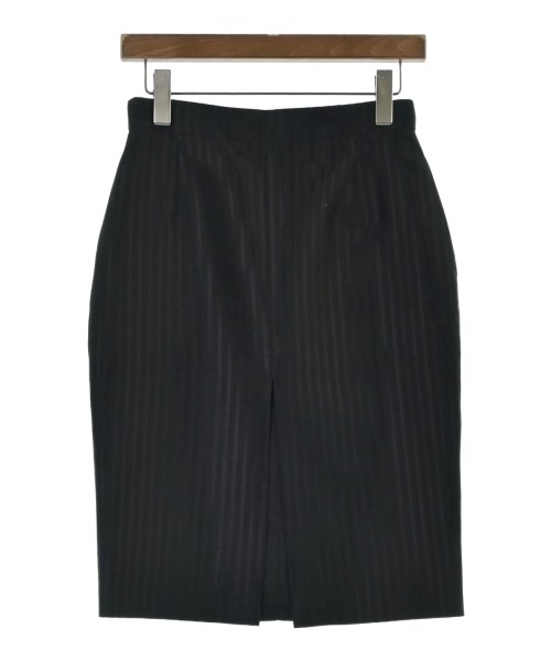 SAINT LAURENT PARIS（サンローランパリ）ひざ丈スカート 黒 サイズ:38(S位) レディース/2200714216188