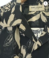 SAINT LAURENT PARIS（サンローランパリ）カジュアルシャツ 黒 サイズ:36(XS位) メンズ/2200714514123