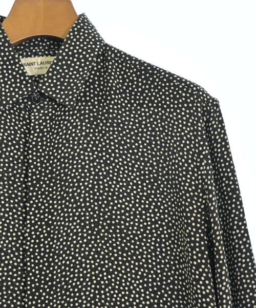 SAINT LAURENT PARIS（サンローランパリ）カジュアルシャツ 黒 サイズ:36(XS位) メンズ/2200714744056