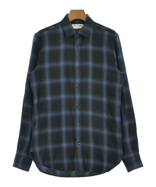 SAINT LAURENT PARIS（サンローランパリ）カジュアルシャツ 黒 サイズ:-(S位) メンズ/2200715000045