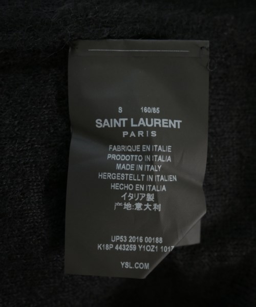 SAINT LAURENT PARIS（サンローランパリ）ニット・セーター 黒 サイズ:S メンズ/2200715041079