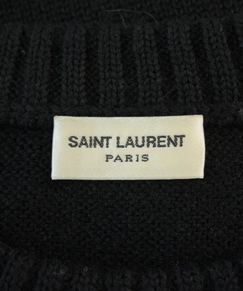 SAINT LAURENT PARIS（サンローランパリ）ニット・セーター 黒 サイズ:XS メンズ/2200715041123