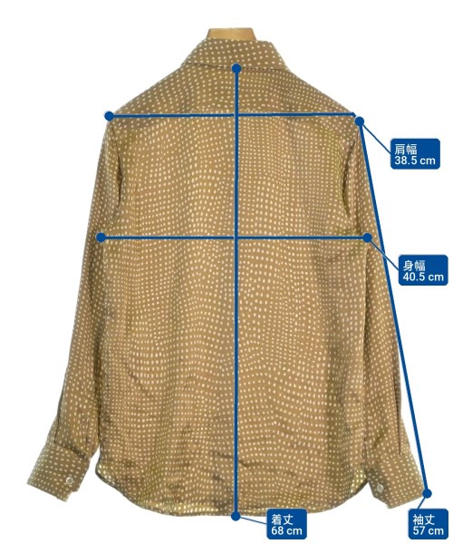SAINT LAURENT PARIS（サンローランパリ）ブラウス ベージュ サイズ:36(XS位) レディース/2200715353141