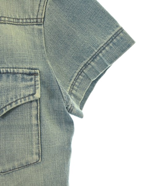 SAINT LAURENT PARIS（サンローランパリ）カジュアルシャツ 青 サイズ:S レディース/2200704888029
