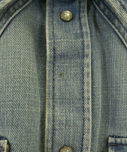 SAINT LAURENT PARIS（サンローランパリ）カジュアルシャツ 青 サイズ:S レディース/2200704888029