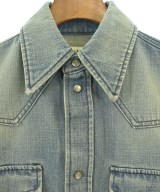 SAINT LAURENT PARIS（サンローランパリ）カジュアルシャツ 青 サイズ:S レディース/2200704888029