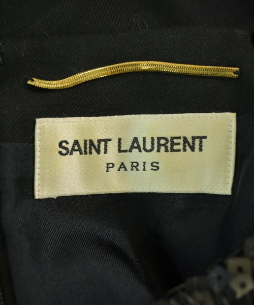 SAINT LAURENT PARIS（サンローランパリ）ワンピース 黒 サイズ:-(S位) レディース/2200709673019