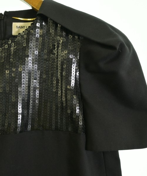 SAINT LAURENT PARIS（サンローランパリ）ワンピース 黒 サイズ:-(S位) レディース/2200709673019