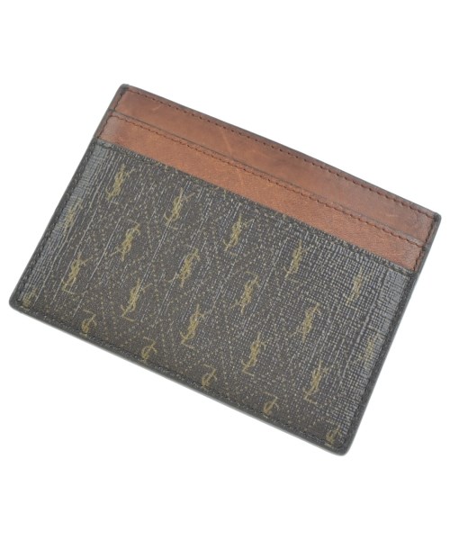 SAINT LAURENT PARIS（サンローランパリ）カードケース 茶 サイズ:- メンズ/2200716099079