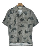 SAINT LAURENT PARIS（サンローランパリ）カジュアルシャツ 黒 サイズ:37(XS位) メンズ/2200715932209