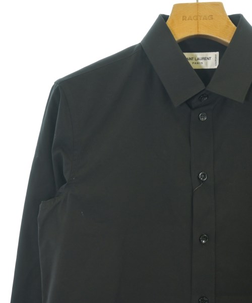 SAINT LAURENT PARIS（サンローランパリ）カジュアルシャツ 黒 サイズ:36(XS位) レディース/2200716912156