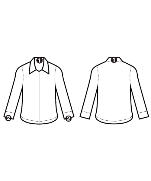 SAINT LAURENT PARIS（サンローランパリ）カジュアルシャツ 白 サイズ:38(S位) メンズ/2200717050031