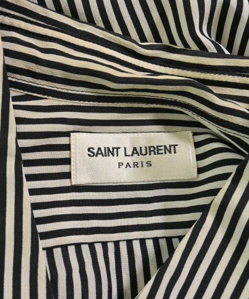 SAINT LAURENT PARIS（サンローランパリ）カジュアルシャツ 白 サイズ:38(S位) メンズ/2200717050031