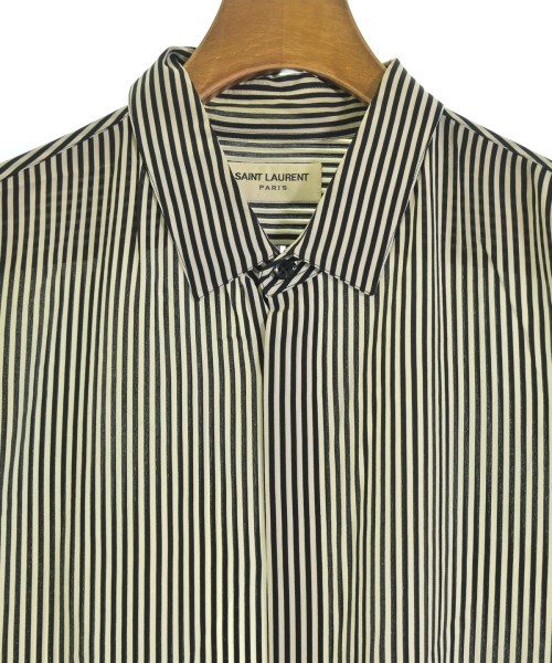 SAINT LAURENT PARIS（サンローランパリ）カジュアルシャツ 白 サイズ:38(S位) メンズ/2200717050031