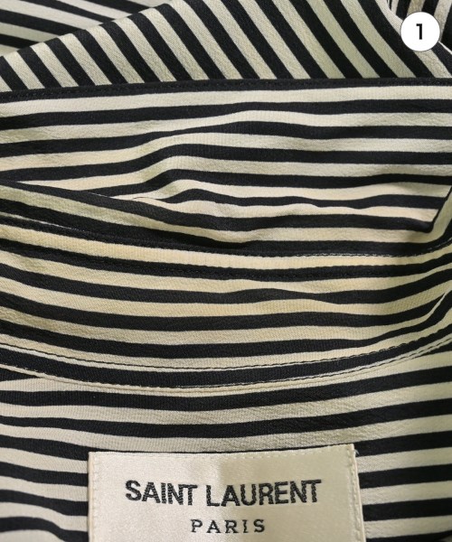 SAINT LAURENT PARIS（サンローランパリ）カジュアルシャツ 白 サイズ:38(S位) メンズ/2200717050031