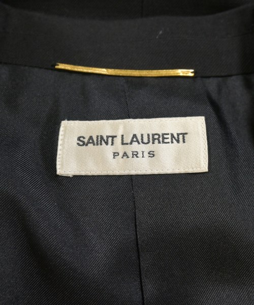 SAINT LAURENT PARIS（サンローランパリ）テーラードジャケット 黒 サイズ:34(XXS位) レディース/2200717056125