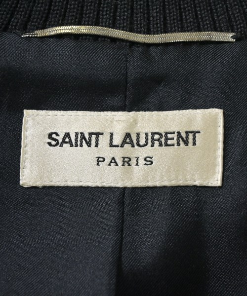 SAINT LAURENT PARIS（サンローランパリ）スタジャン 黒 サイズ:42(XS位) メンズ/2200717057016
