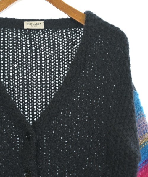 SAINT LAURENT PARIS（サンローランパリ）カーディガン 黒 サイズ:XS レディース/2200717057023
