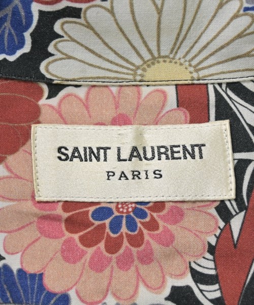 SAINT LAURENT PARIS（サンローランパリ）カジュアルシャツ 黒 サイズ:36(XS位) メンズ/2200717057047