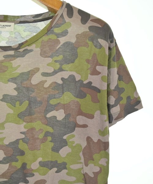 SAINT LAURENT PARIS（サンローランパリ）Tシャツ・カットソー グレー サイズ:XS メンズ/2200717057054