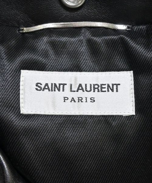 SAINT LAURENT PARIS（サンローランパリ）ライダース 黒 サイズ:50(XL位) メンズ/2200717278015