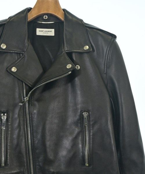 SAINT LAURENT PARIS（サンローランパリ）ライダース 黒 サイズ:50(XL位) メンズ/2200717278015