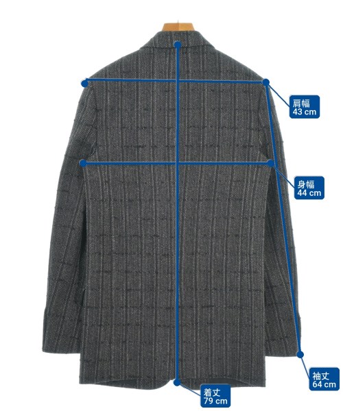 SAINT LAURENT PARIS（サンローランパリ）テーラードジャケット 黒 サイズ:44(S位) メンズ/2200717391011