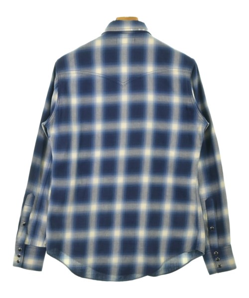 SAINT LAURENT PARIS（サンローランパリ）カジュアルシャツ 紺 サイズ:XS メンズ/2200719326103
