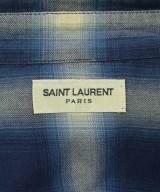 SAINT LAURENT PARIS（サンローランパリ）カジュアルシャツ 紺 サイズ:XS メンズ/2200719326103