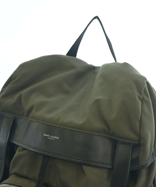 SAINT LAURENT PARIS（サンローランパリ）バックパック・リュック カーキ サイズ:- メンズ/2200719326233