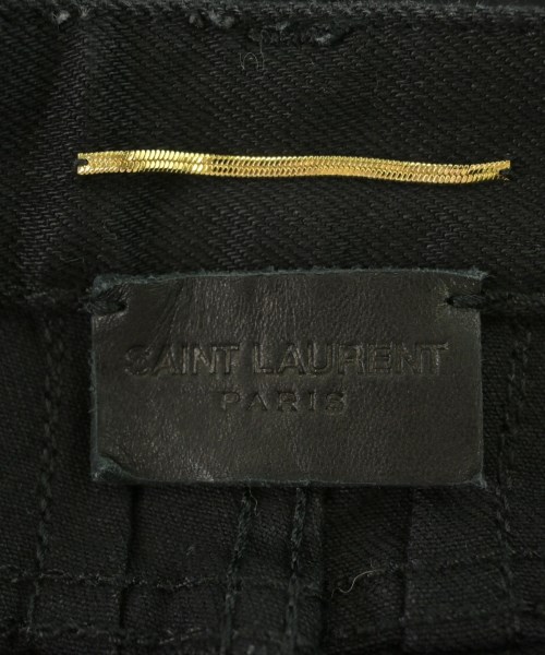 SAINT LAURENT PARIS（サンローランパリ）デニムパンツ 黒 サイズ:24(S位) レディース/2200708795095