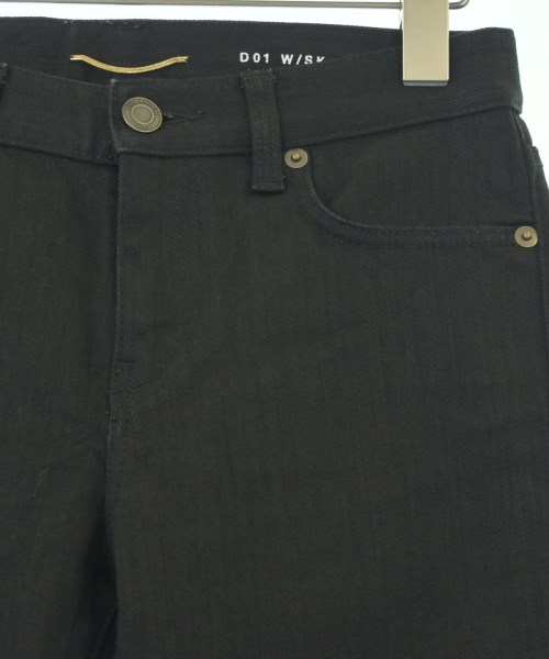 SAINT LAURENT PARIS（サンローランパリ）デニムパンツ 黒 サイズ:24(S位) レディース/2200708795095