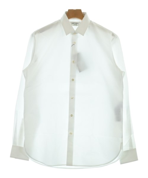 SAINT LAURENT PARIS(サンローランパリ)カジュアルシャツ 白 サイズ:38(M位)/2200646944012