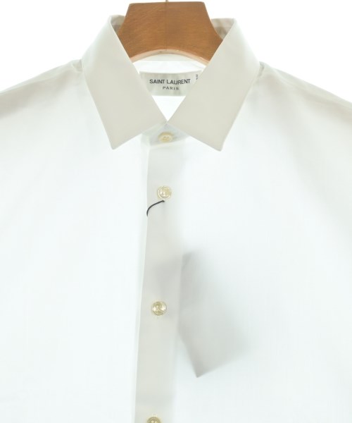 SAINT LAURENT PARIS（サンローランパリ）カジュアルシャツ 白 サイズ:38(M位) メンズ/2200646944029