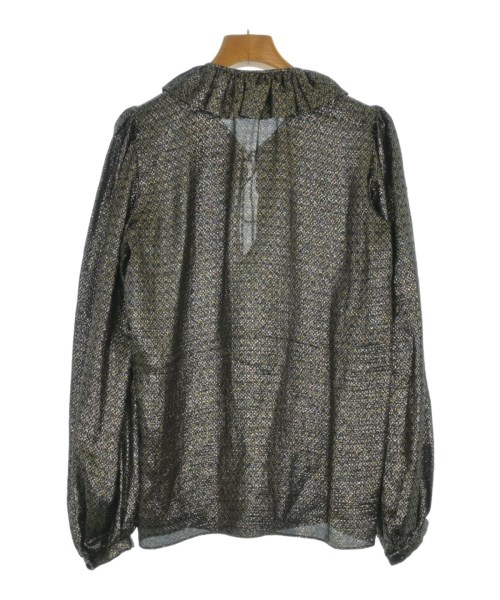 SAINT LAURENT PARIS（サンローランパリ）ブラウス ゴールド サイズ:34(XXS位) レディース/2200647184059