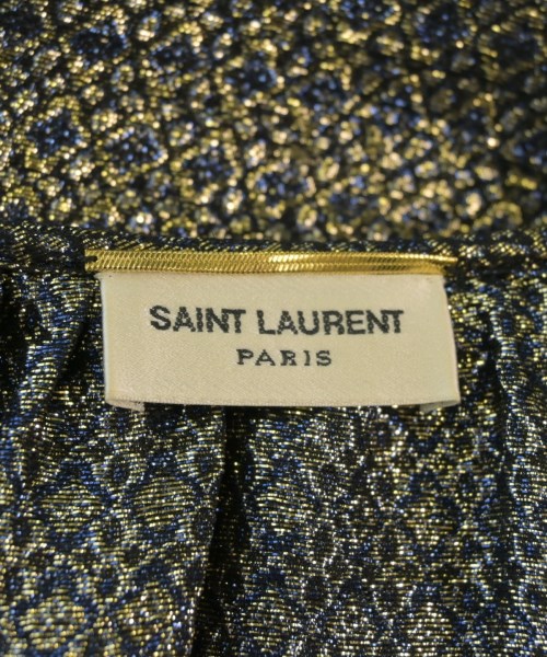 SAINT LAURENT PARIS（サンローランパリ）ブラウス ゴールド サイズ:34(XXS位) レディース/2200647184059