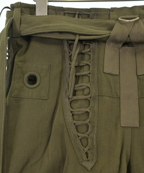 SAINT LAURENT PARIS（サンローランパリ）ショートパンツ カーキ サイズ:34(XXS位) レディース/2200647184080