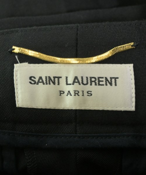 SAINT LAURENT PARIS（サンローランパリ）ショートパンツ 黒 サイズ:34(XXS位) レディース/2200647184097