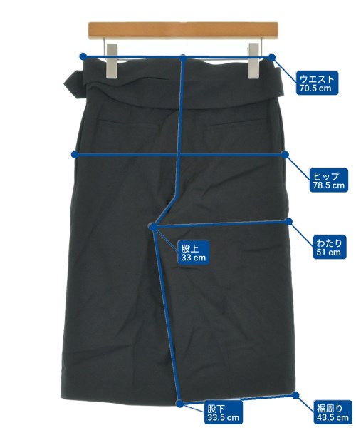 SAINT LAURENT PARIS（サンローランパリ）ショートパンツ 黒 サイズ:34(XXS位) レディース/2200647184097