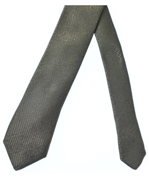 SAINT LAURENT PARIS（サンローランパリ）ネクタイ ゴールド サイズ:- メンズ/2200647258057