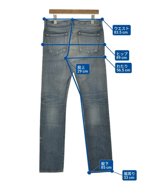 SAINT LAURENT PARIS（サンローランパリ）デニムパンツ 紺 サイズ:30(M位) メンズ/2200647432020