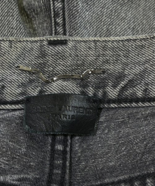 SAINT LAURENT PARIS（サンローランパリ）デニムパンツ グレー サイズ:33(L位) メンズ/2200637200523