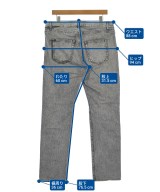 SAINT LAURENT PARIS（サンローランパリ）デニムパンツ グレー サイズ:33(L位) メンズ/2200637200523