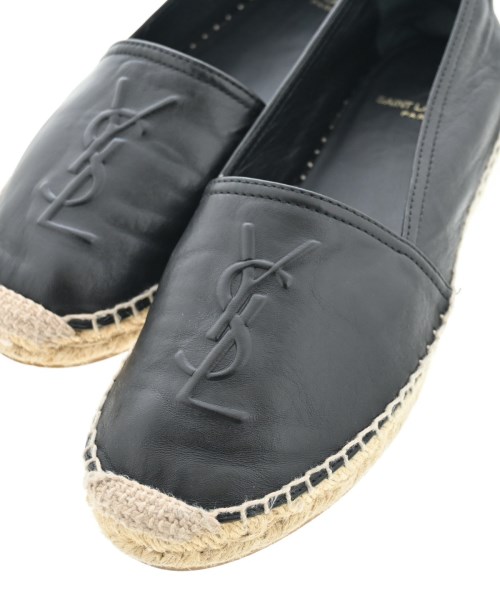 SAINT LAURENT PARIS（サンローランパリ）エスパドリーユ 黒 サイズ:EU36(22.5cm位) レディース/2200638706192